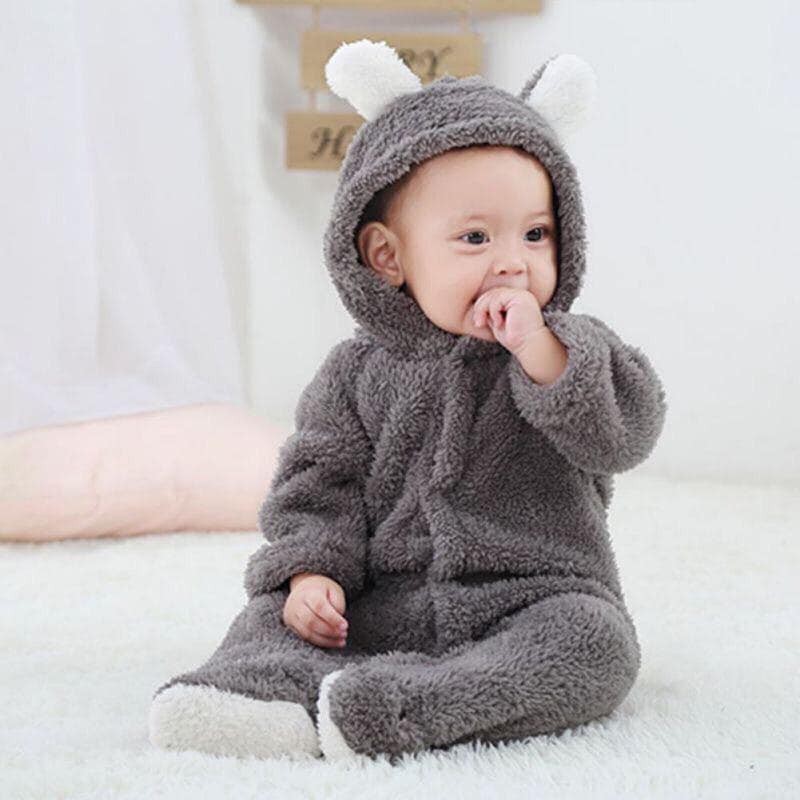 Jumper bulu import jumper baby sweater bulu  stelan bulu baby