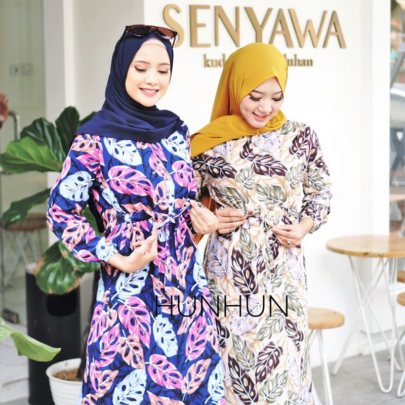 NEW YEAR SALE!! JUVAN MAXY DRESS PUSATGROSIR_SOLO/ DRESS JANDA BOLONG MOTIF KEKINIAN RAYON HITS