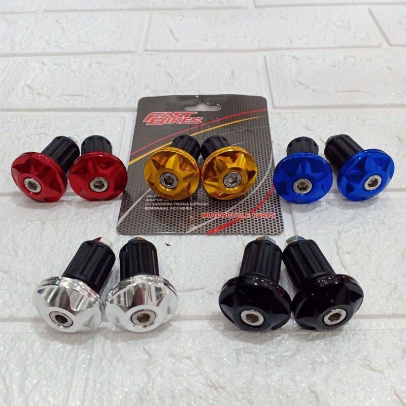 Jalu Stang CNC Model Bintang Gepeng Tipis UNIVERSAL Motor Beat Scoopy mio fino Vario Nmax FU PCX ADV