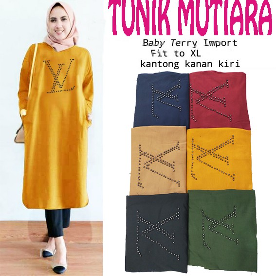 FORTUNA FASHION TUNIK MUTIARA VIEL