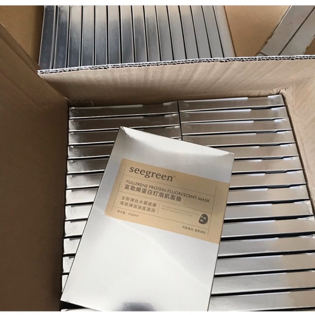 PAKET RESELLER MASKER SEEGREEN 1 CARTON ISI 30 BOX