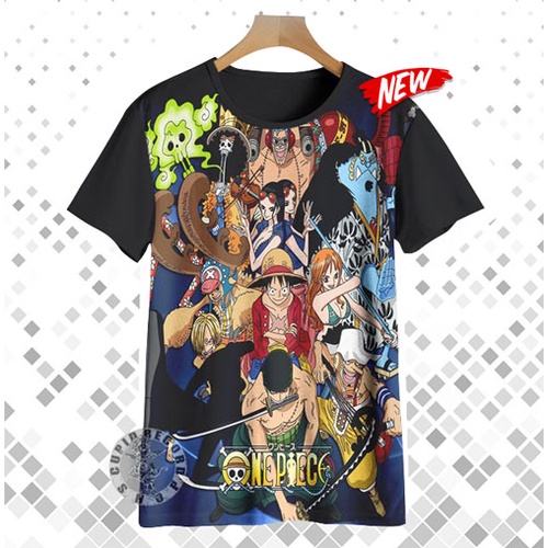 Kaos One Piece Kaos Anak Anime One Piece Group Baju One Piece Kaos Anak Baju Anak Anime One Piece Pa