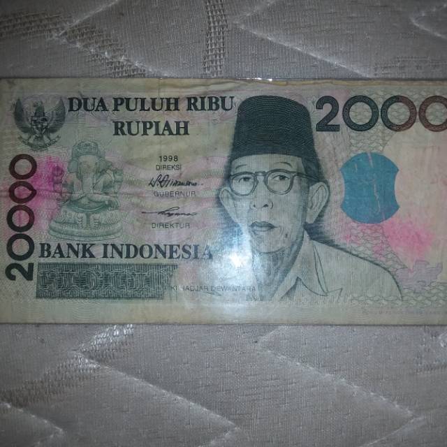 Uang lama 20 ribu