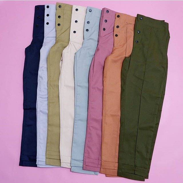 Fourfashion Celana Ebilla New Stuff Chinos Double Button