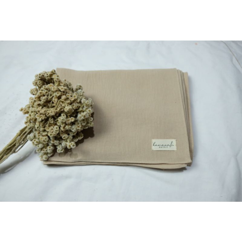 Pashmina Airflow Crinkle Premium 200x75 Syar'i Nami Shawl SALE NOW! GET IT FAST-Coksu