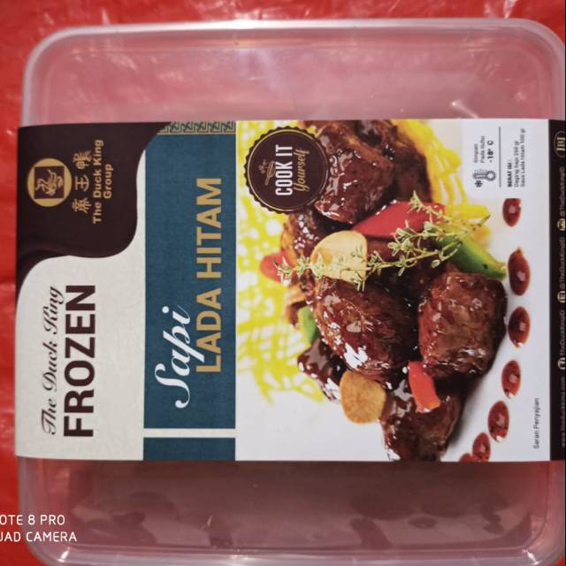 

Frozen Food Duck King Sapi Lada Hitam