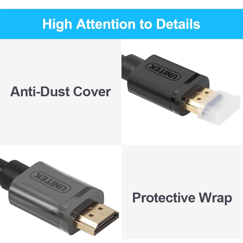 Unitek Kabel HDMI To HDMI - 1.5 Meter