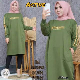  KAOS  TUNIK  BABY  TERRY  PREMIUM Shopee Indonesia