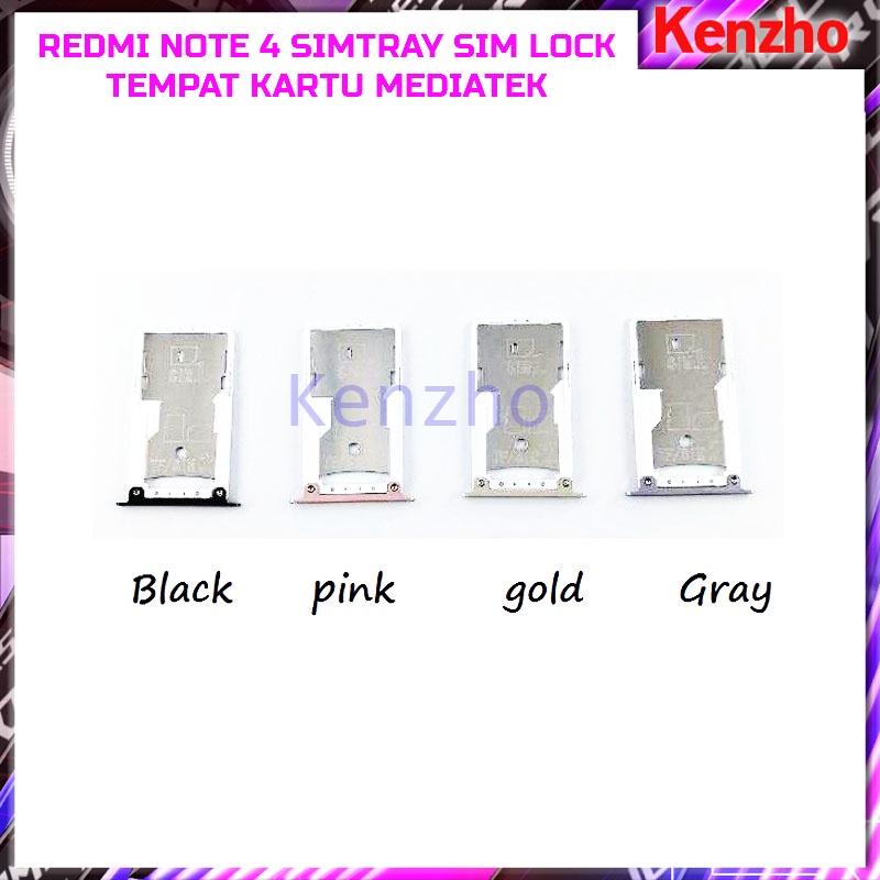 XIAOMI REDMI NOTE 4 SIMTRAY - SIM TRAY - SIMLOCK - SLOT SIM CARD