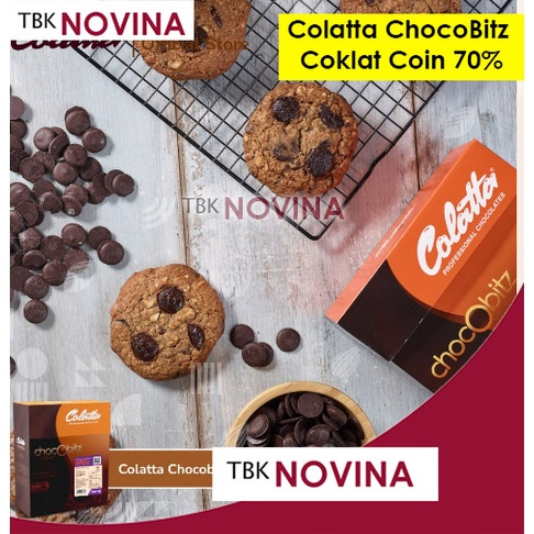 COLATTA DARK COMPOUND COIN  Chocobitz Chocolate Coklat bulat Cokelat Koin