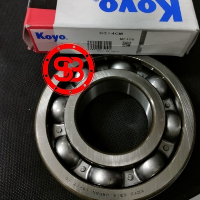 Bearing 6314 / 6314 C3 KOYO JAPAN ORIGINAL