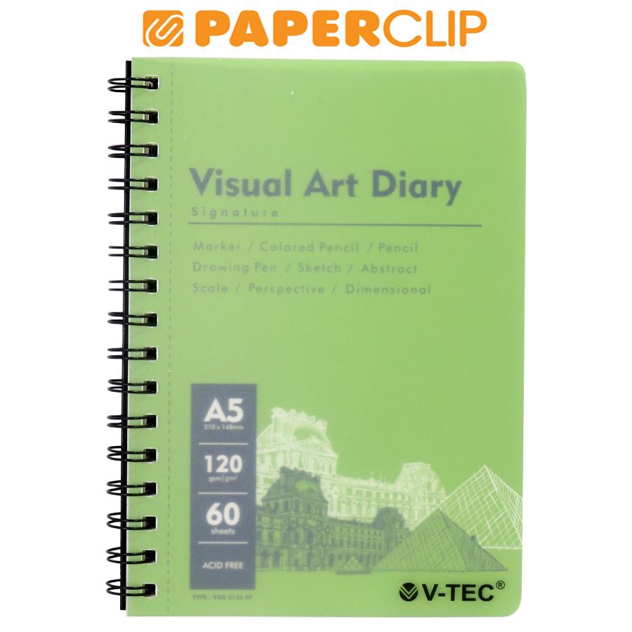 

VISUAL ART DIARY V-TEC 5126 A5 120GSM 60S