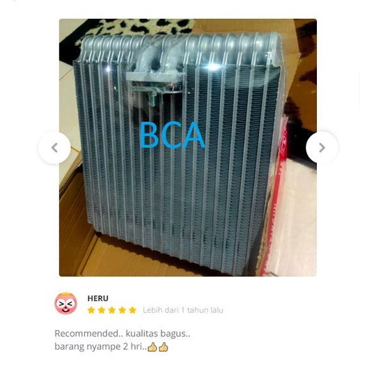 EVAPORATOR EVAP Cooling AC Mobil Depan Toyota All New Corolla QUALITY TERBAIK