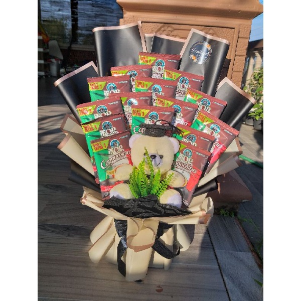 buket cowok/buket kopi/buketboneka/buket wisuda