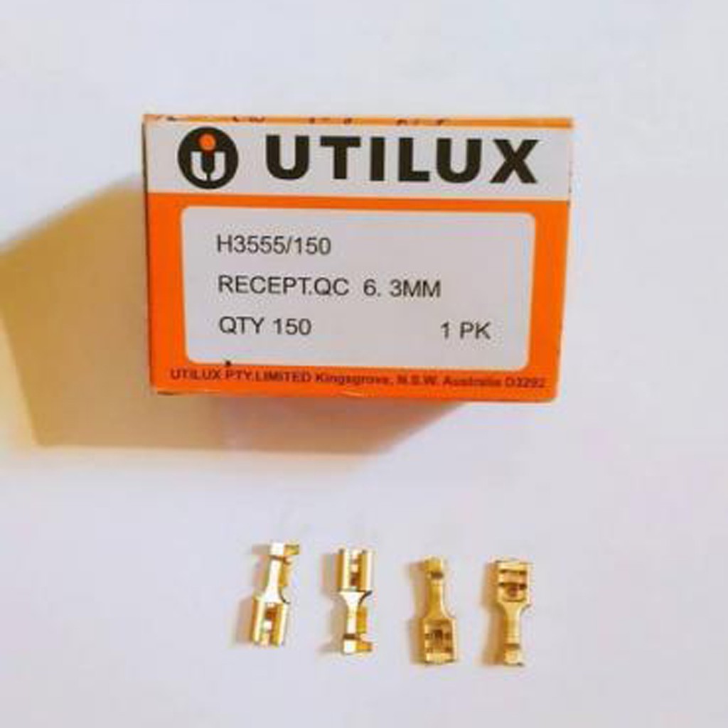 Jual Terminal Skun Utilux Gepeng / Terminal Utilux Gepeng Female H3555