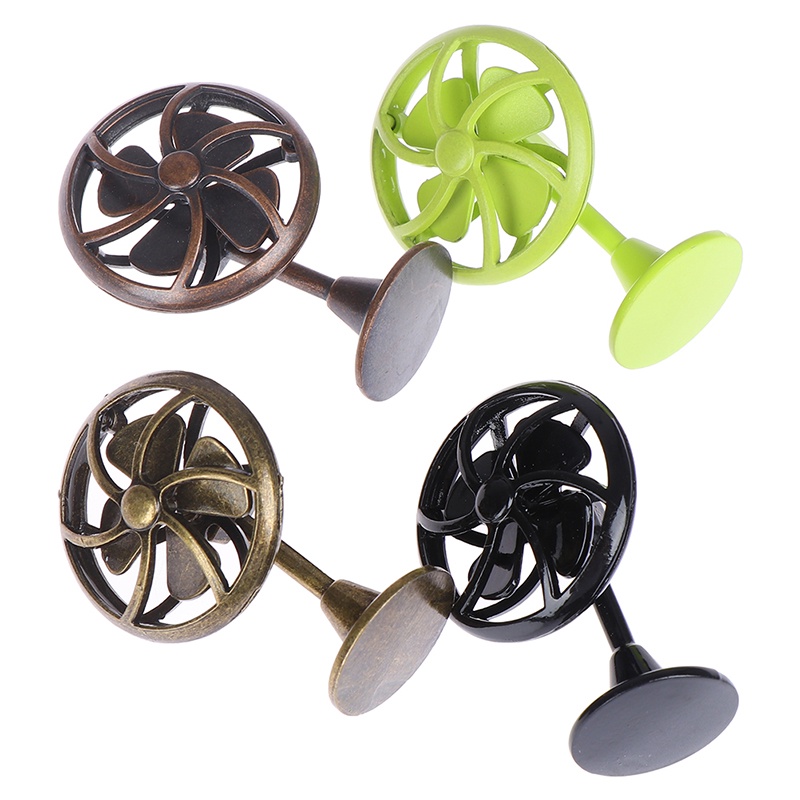 # Kaos T-Shirt Wanita Lengan Pendek Motif Print #Miniatur Kipas Angin Skala 1: 12 Untuk Rumah Boneka