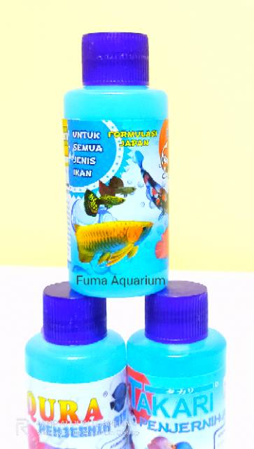 Penjernih air 100ml AQURA Aquarium Aquascape