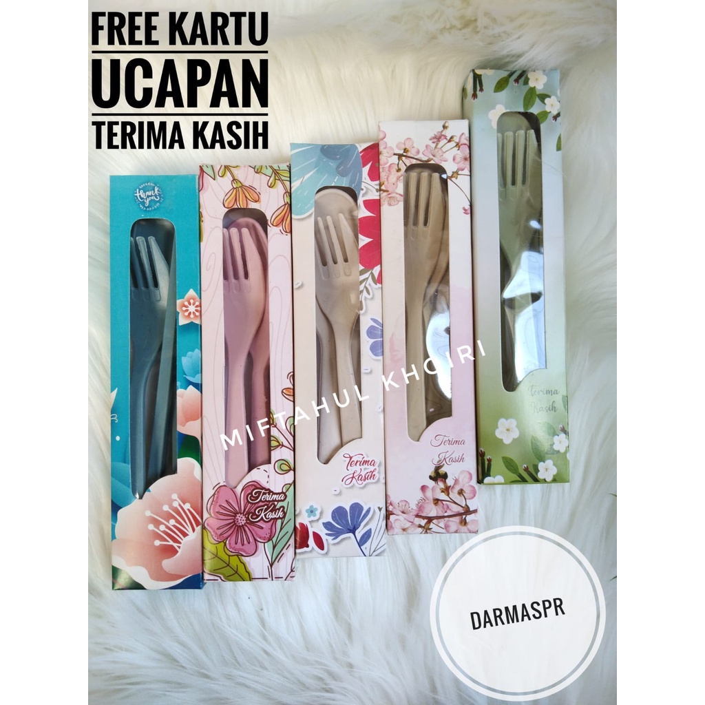 Isi 50Pcs Souvenir Pernikahan SATU SET ( SENDOK + GARPU + SUMPIT ) Lokal KEMAS BOX MOTIF CANTIK