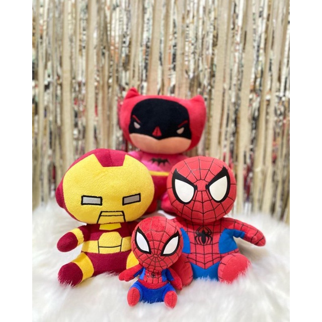 Boneka Ironman, Boneka Batman, Boneka Spiderman, Boneka Original Marvel, Boneka Preloved.