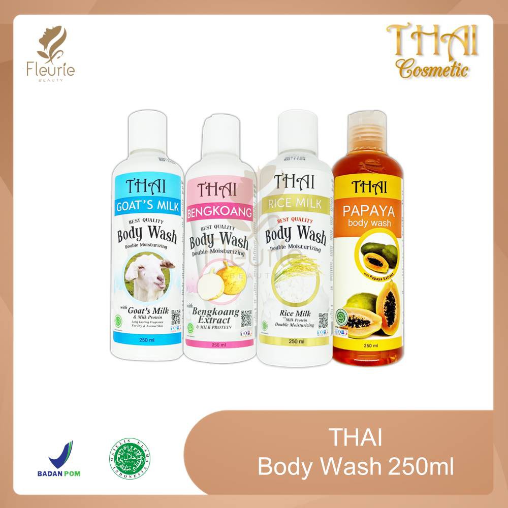 THAI Body Wash 250mL Sabun Mandi Cair Original BPOM