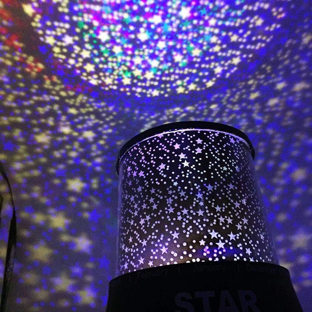 TS01-LTR001 Lampu Tidur Bintang Proyektor 3D Star Master Unik Dekorasi Kamar Aesthetic