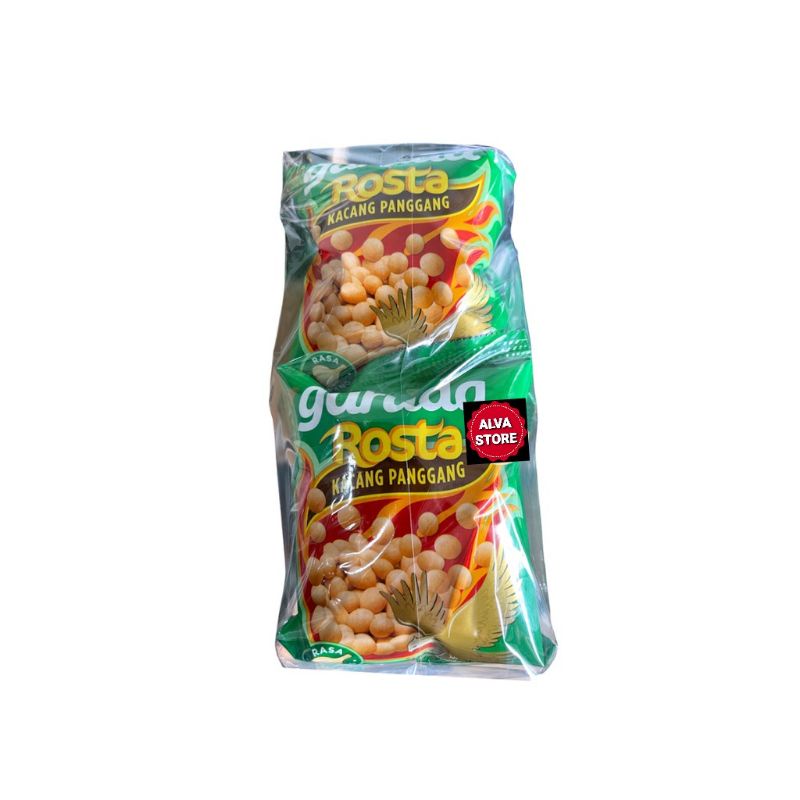 

Kacang Panggang Garuda Rosta Rasa Bawang 1 Pack Isi 20 pcs