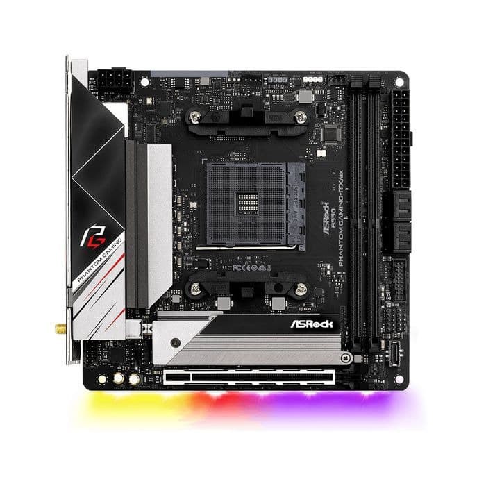 ASRock B550 Phantom Gaming ITX/ax (AM4, AMD Promontory B550, DDR4, USB3.2, SATA3)