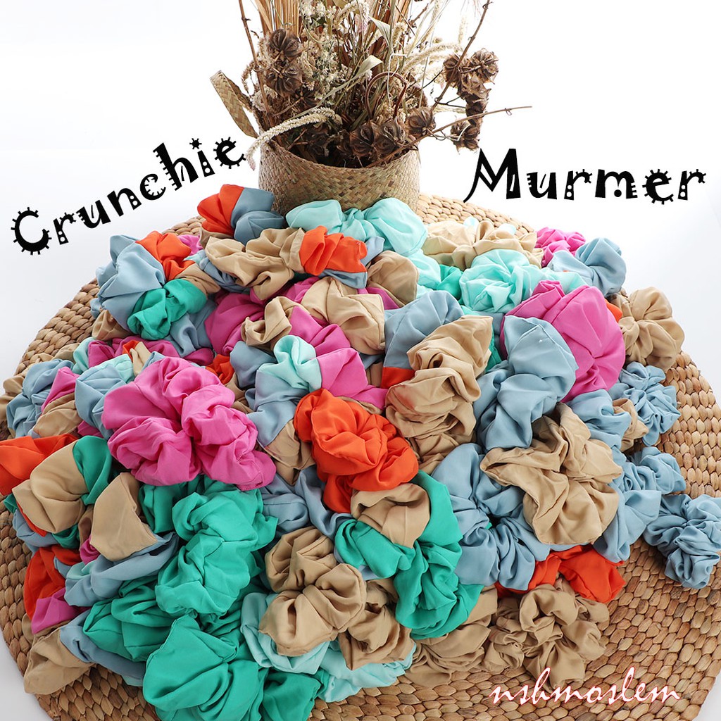 SCRUNCHIE ikat rambut kuncir rambut jumbo penambah SCRUNCHIE ikat rambut kuncir rambut jumbo penambah