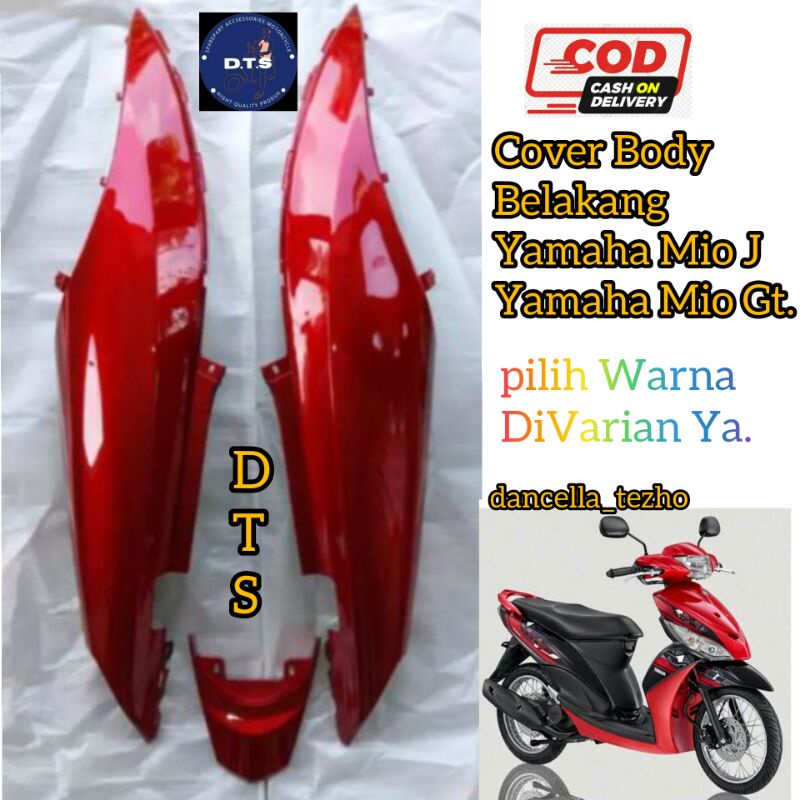 COVER BODY MIO J MIO GT / BODI MIO J / BODI MIO GT / BODI BELAKANG MIO J MIO GT / BODI BELAKANG KANA