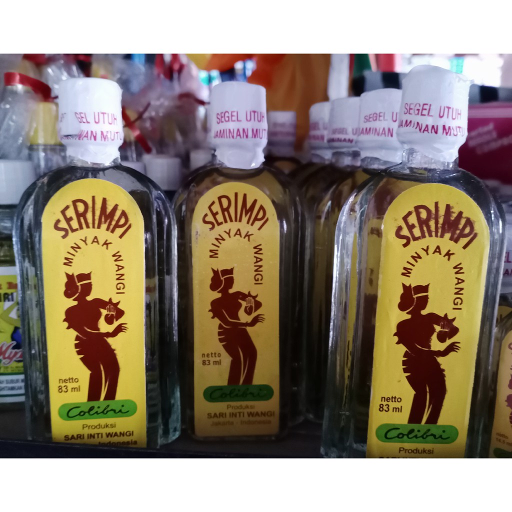 MINYAK WANGI PARFUM SERIMPI ASLI COLIBRI BESAR