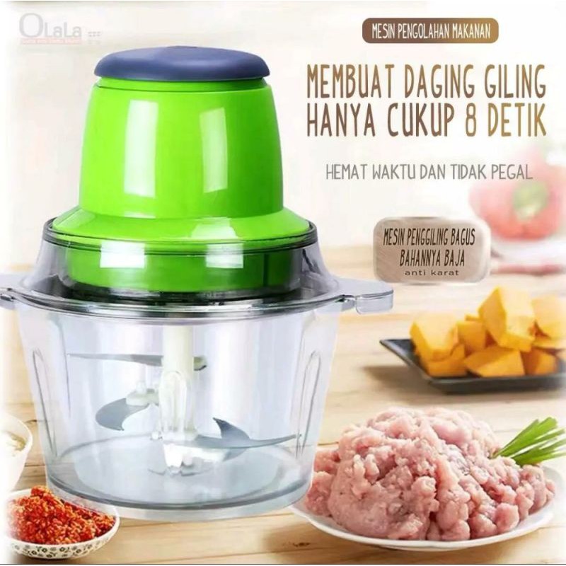 BLENDER DAGING HIJAU (MESIN PENGGILING DAGING) MESIN GILING DAGING ELEKTRIK