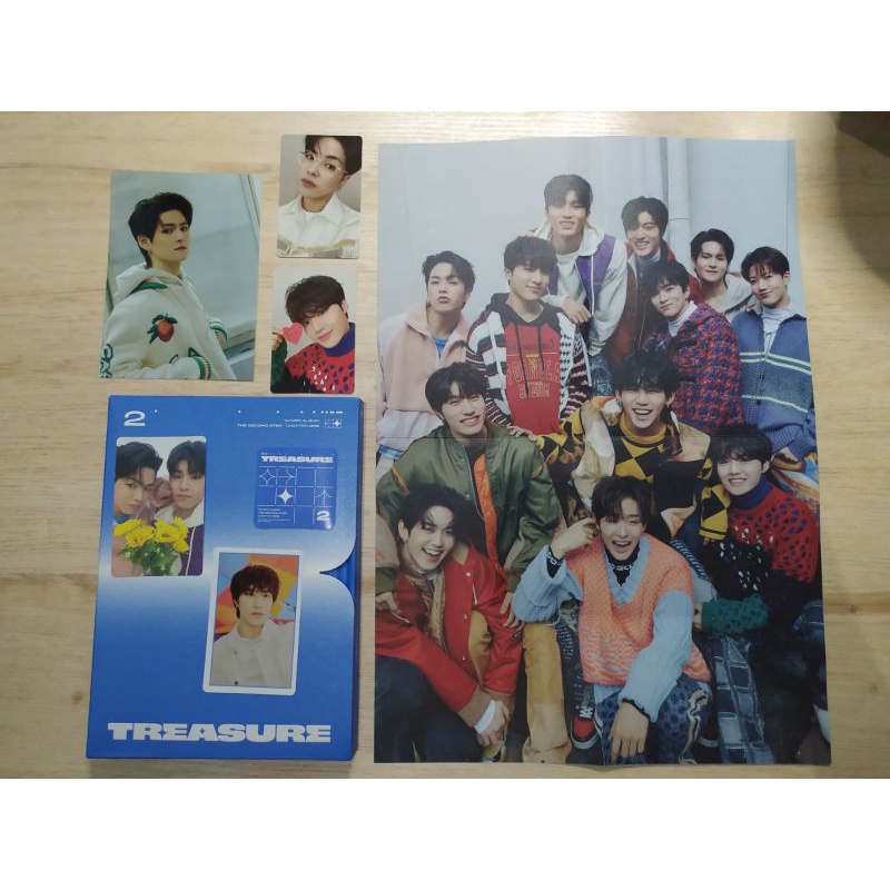 [Official] PHOTOBOOK VER BLUE TSS YGS Treasure The Second step Chapter 1