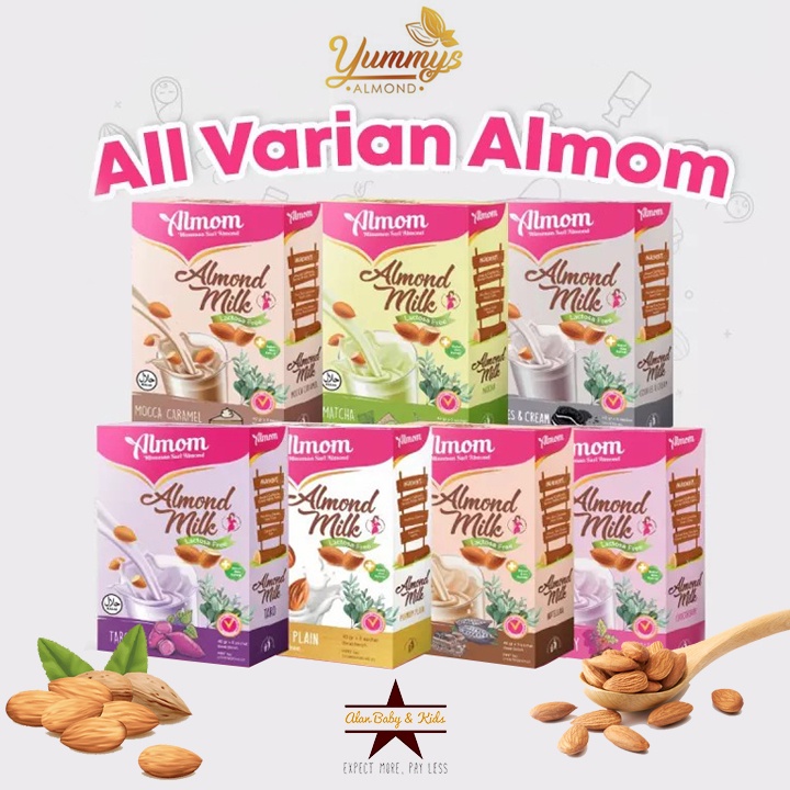 PROMO!!! BELI 2 GRATIS 1 KUKIMOND - Yummy's ALMOM Booster Milk  Sari Almond &amp; Soya