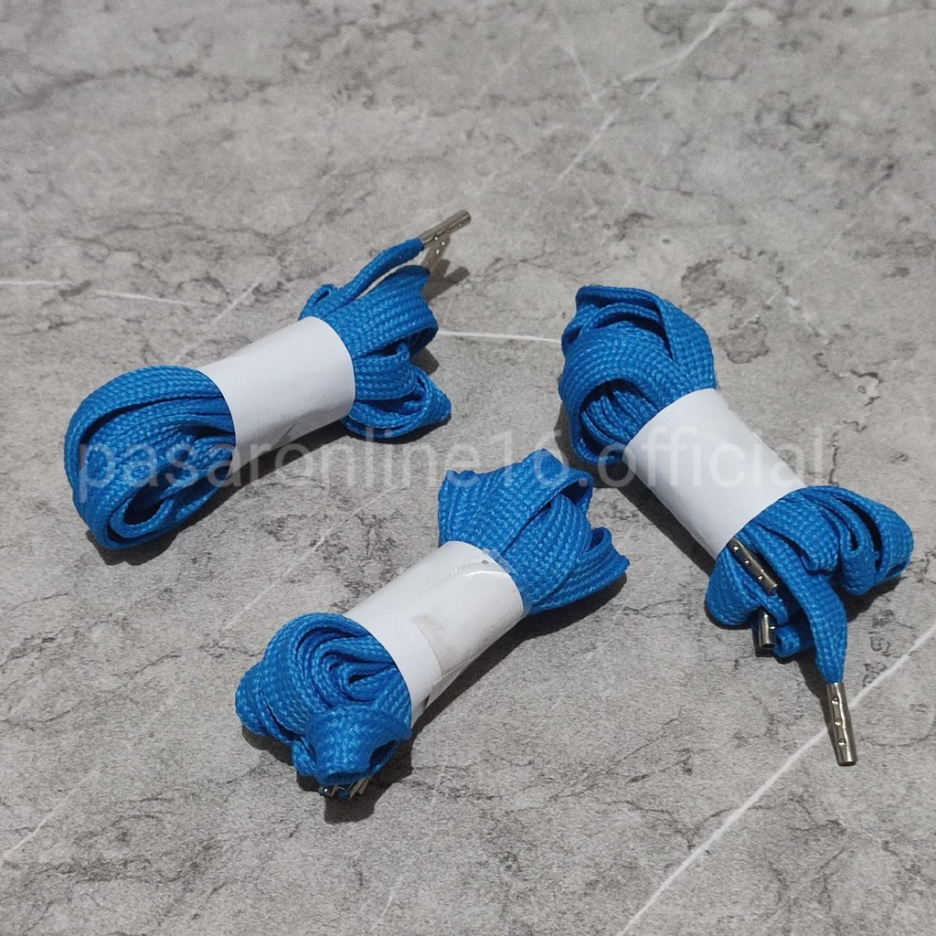 TALI SEPATU POLOS UJUNG BESI