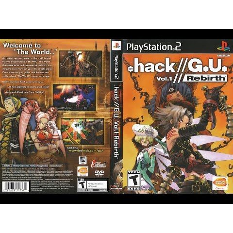 Kaset Game Ps2 dot Hack GU - Rebirth