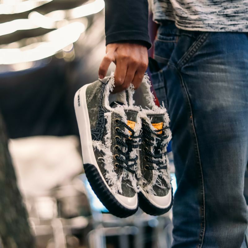 Contrust Footwear Cellebration X Norifw Olive Green Army/Black - Sneakers/Casual