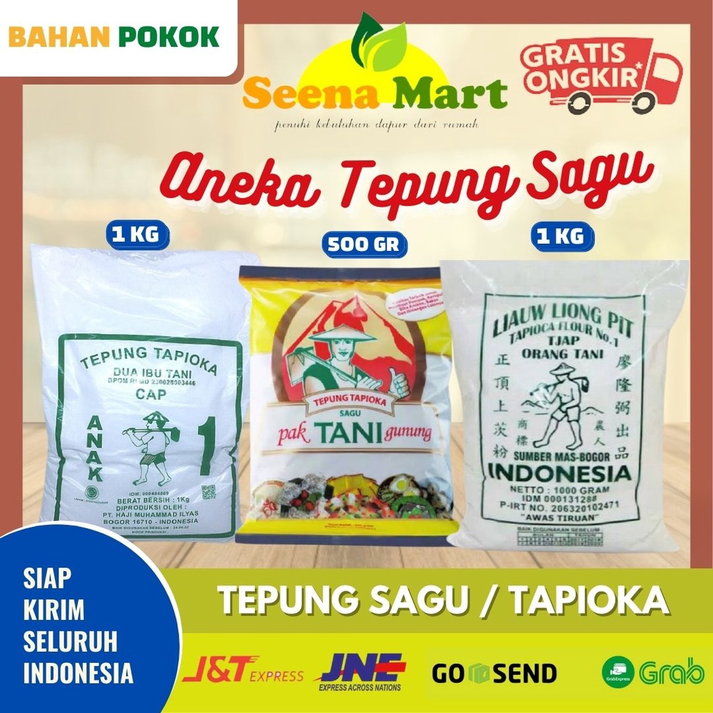 

Liong Pit Tepung Sagu Tani Tapioka Cap Pak Tani Cap Ibu Tani Anak