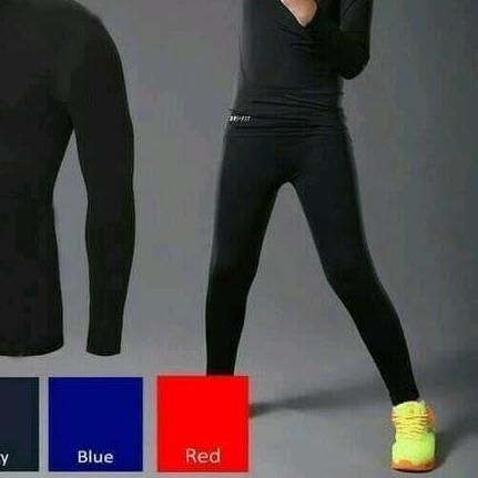 ❁ Baju Manset Anak Laki Laki Lengan Panjang 8-15 tahun Baselayer Murah Polos Hitam Buat Olahraga Lar