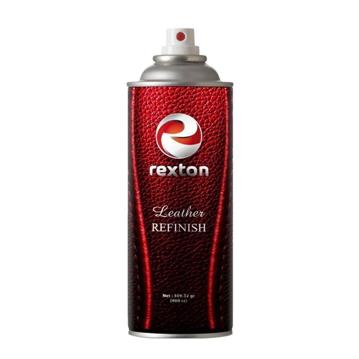 Cat Semprot REXTON Leather Refinish 400cc Cat Kulit - White Green 04