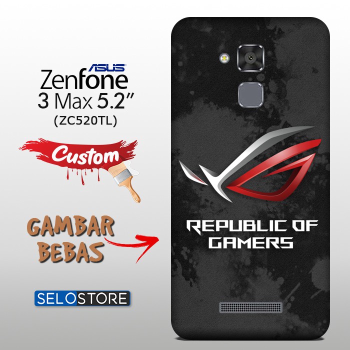 Casing Hardcase Asus Zenfone 3 Max 5.2 Inc Custom