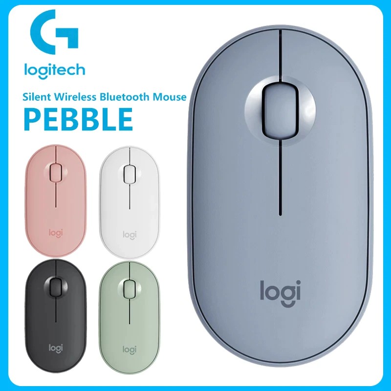 Logitech Pebble M350 Wireless Bluetooth silent Mouse Keyboard K580