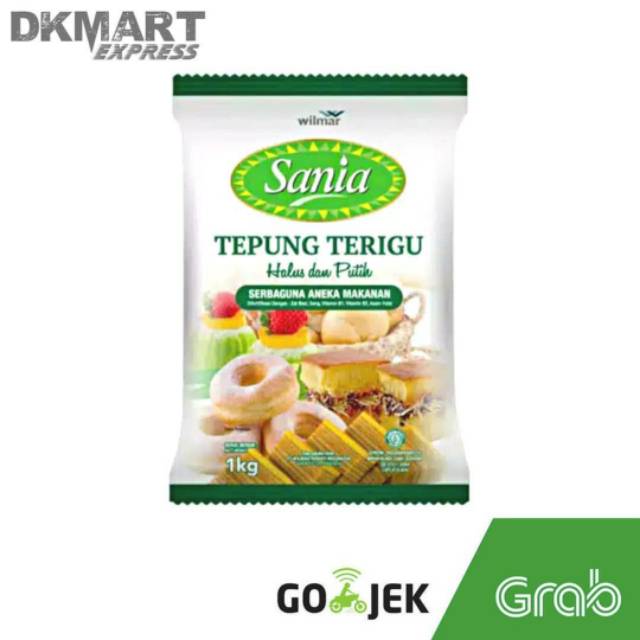 Tepung terigu sania 1 kg