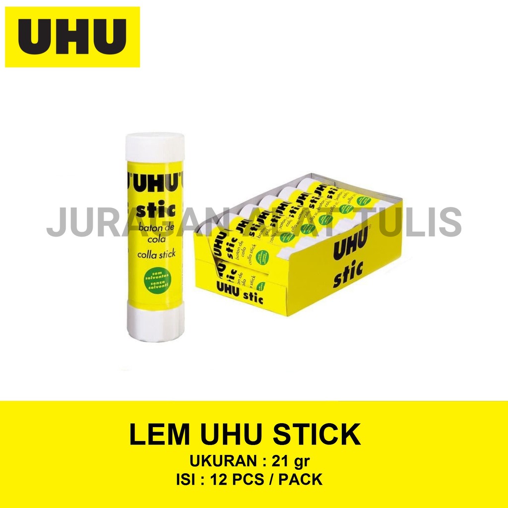 

LEM UHU STICK 21 GR ORIGINAL / LEM KERTAS UHU