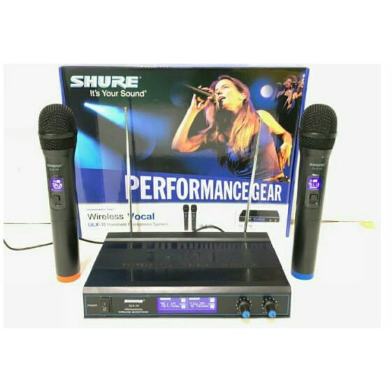 Mic wireless SHURE ULX10 2bh mic BERKUALITAS PREMIUM digital UHF