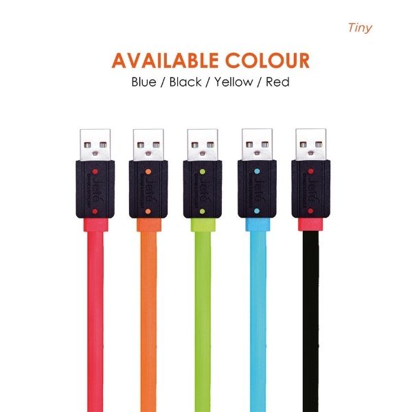 Kabel Data USB Micro 200 CM Fast Charging JETE Tiny - Garansi 2 Tahun