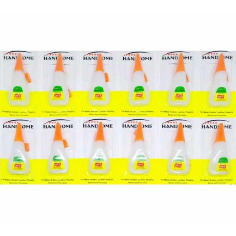 

lem korea handsome rencengan satuan murah/ lem korea handsome 5gram/ lem handsome satuan