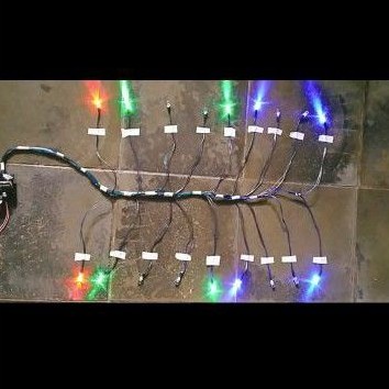 Termurah Lampu Kanal Bak Truk Miniatur Oleng 9*2 Chanel 14 mode