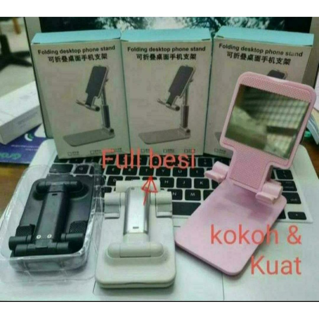 STAND HOLDER dudukan hape kaki kokoh