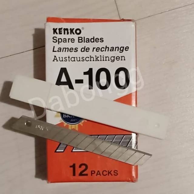 

Isi Cutter Kecil Kenko A-100 / Refill Kater Kenko A100 / Kater / Kenko