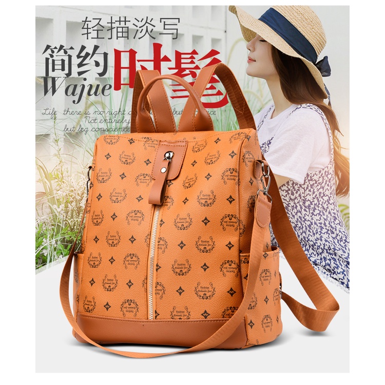 ( 2PC 1KG ) GTBI998876973 New Arrival  !!!  Tas  Ransel Wanita Import  Tas Backpack  Terbaru